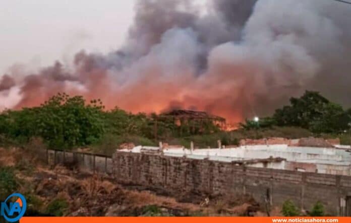 Incendio IMAU Maracaibo
