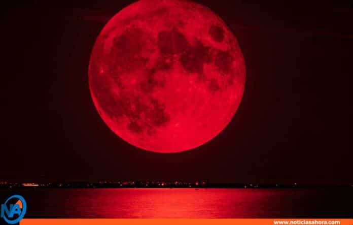 Eclipse lunar marzo de 2025