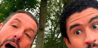 Bad Bunny y Adam Sandler