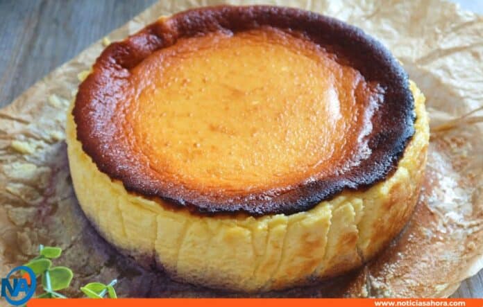 Torta de queso cremosa