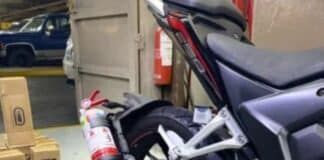 uso de extintores motocicletas