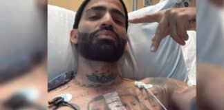 Arcángel hospitalizado