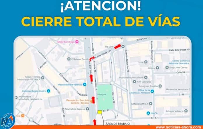 Cierre avenida 97 San Diego