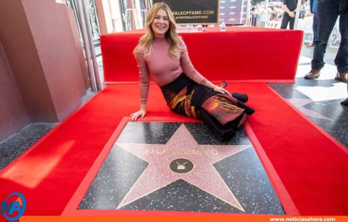 Ellen Pompeo Paseo de la Fama