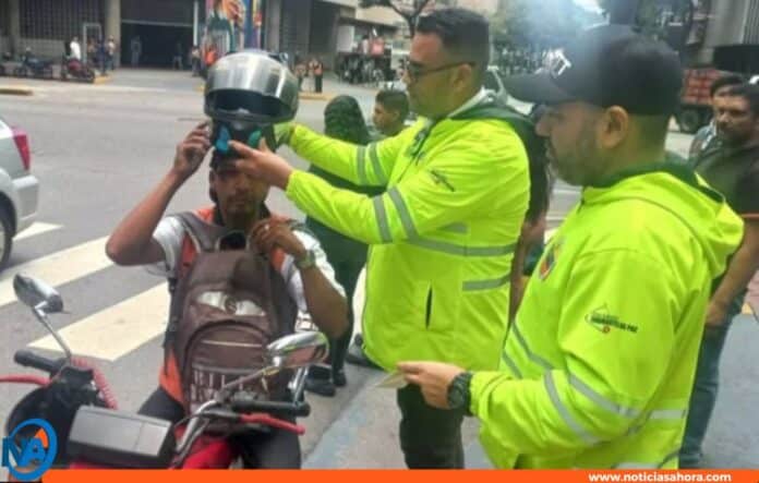 INTT operativo motorizados Baruta
