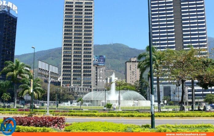 Cierre parcial en plaza venezuela