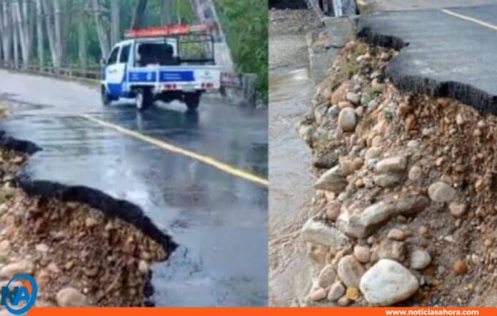socavamiento carretera Barinas-Guanare