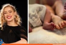 Amber Heard mellizos