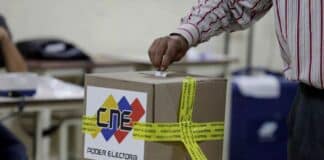 CNE mesas de votación