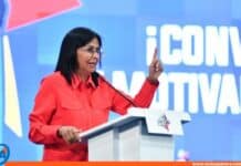 Delcy Rodríguez democracia participativa