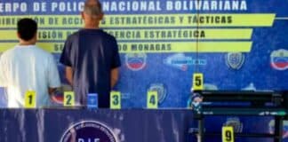 PNB) detuvieron a dos individuos en el estado Monagas pertenecientes a banda de falsificadores de placas vehiculares.