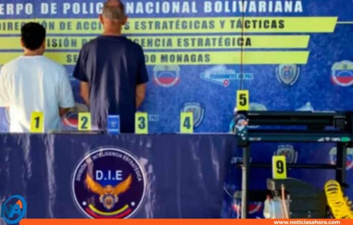 PNB) detuvieron a dos individuos en el estado Monagas pertenecientes a banda de falsificadores de placas vehiculares.