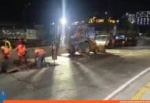cierre rampa de acceso El Cafetal