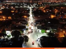 Instalación luminarias en Naguanagua