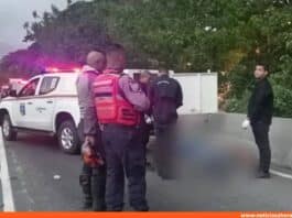 Siniestro vial en la autopista Valle-Coche cobra la vida de un hombre