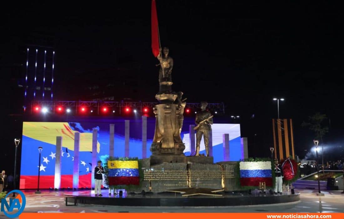 Inaugurada en Caracas la Plaza de la Victoria de la Gran Guerra Patria.1