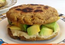 arepas de plátano verde