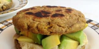 arepas de plátano verde