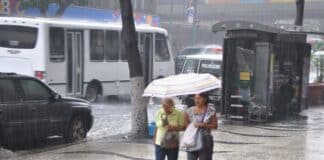 Inameh pronostica más lluvias para hoy sábado