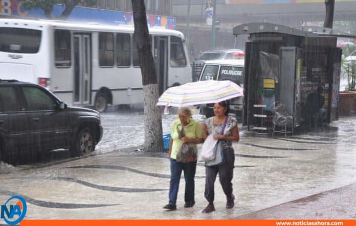 Inameh pronostica más lluvias para hoy sábado