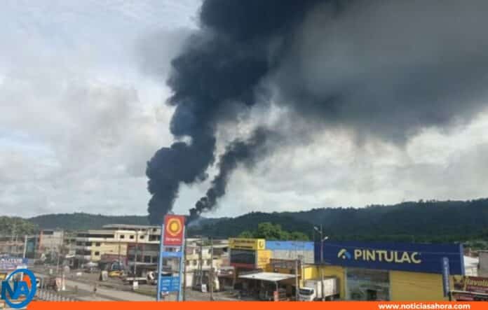 Explosión en refinería Ecuador