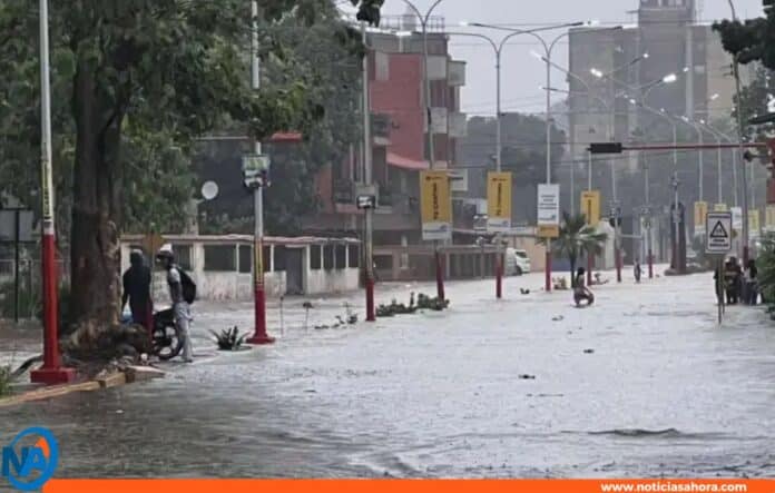 lluvias inundaciones en Acarigua y Araure