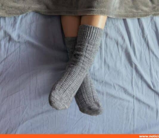 Las mujeres siempre tienen los pies fríos