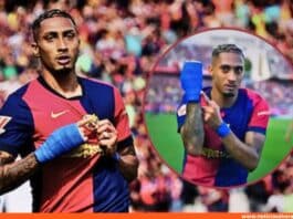clásico celebración Raphinha