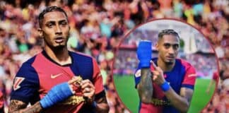 clásico celebración Raphinha