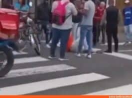 colector atacó pasajero Valencia