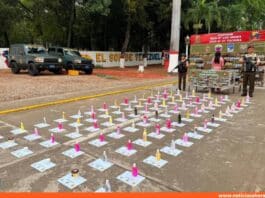 detenida cocaína oculta perfumería