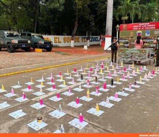 detenida cocaína oculta perfumería