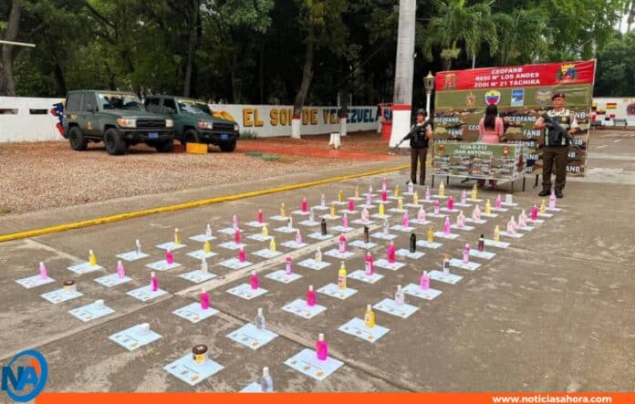 detenida cocaína oculta perfumería