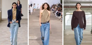 Jeans ajustados reemplazan al ancho en 2025