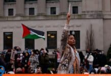 manifestantes pro-Palestina Nueva York