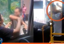 pasajero atacó chofer méxico