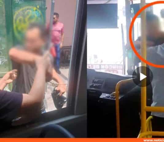 pasajero atacó chofer méxico