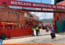 red de extorsionadores Mercado Mayorista de Coche