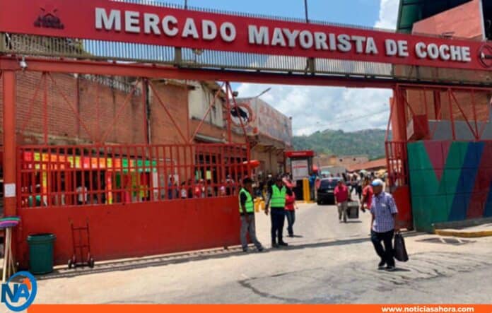 red de extorsionadores Mercado Mayorista de Coche