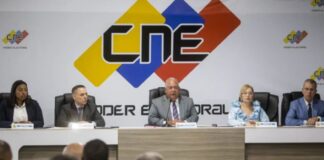CNE calendario postulaciones elecciones