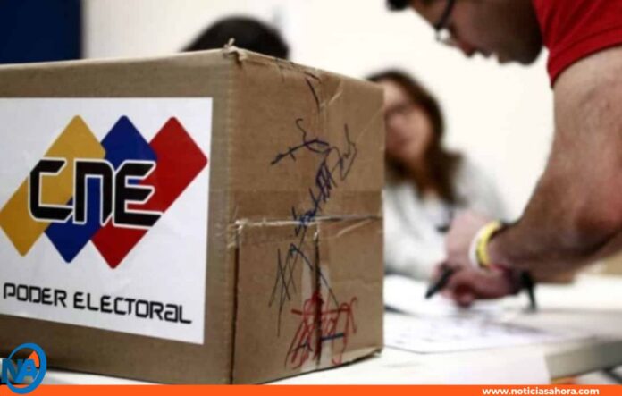CNE capacitación elecciones