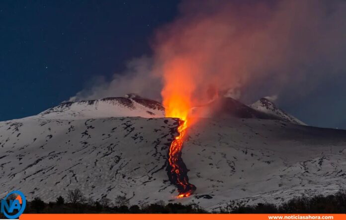 Etna erupción Etna erupción