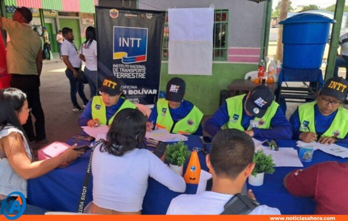 INTT trámites vehiculares operativos INTT trámites vehiculares operativos