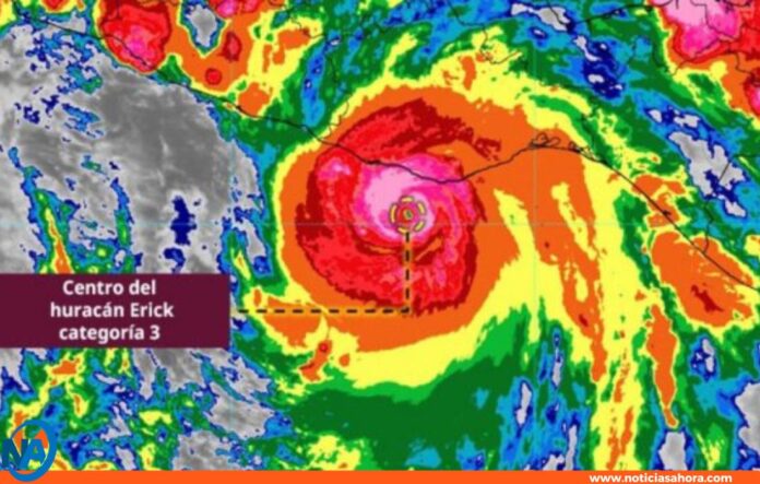 México lluvias Huracán Erick México lluvias Huracán Erick