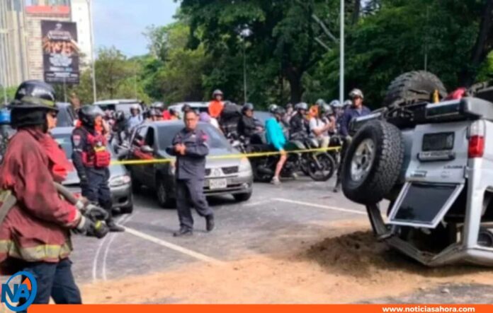 accidente Caracas