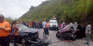 accidente carretera trasandina Mérida