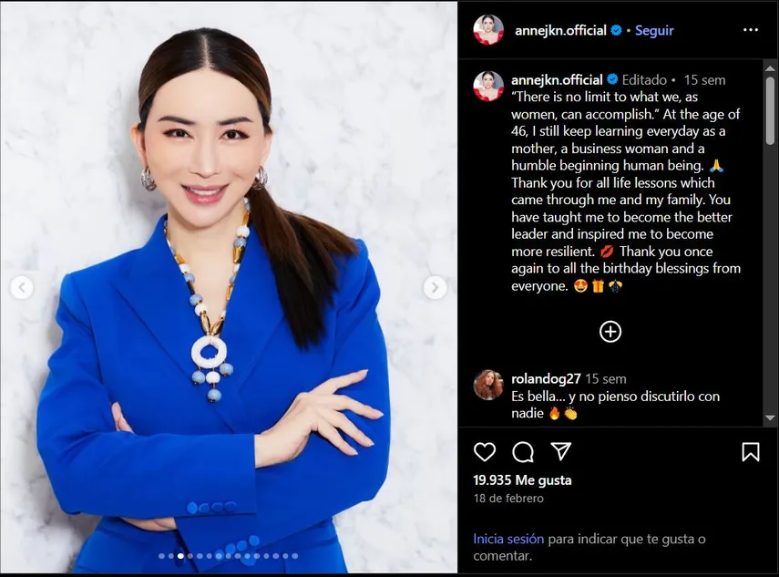 Anne Jakrajutatip renuncian a JKN Global Group