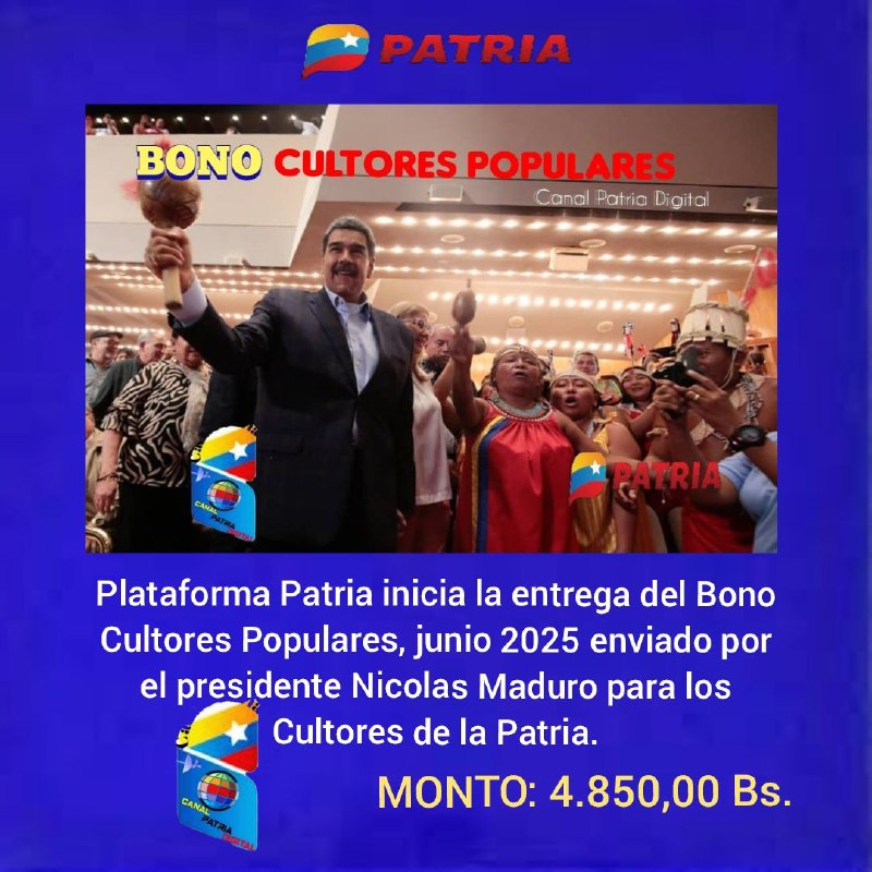 Bono "Cultores Populares".0