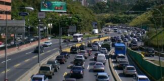 cierres viales Caracas Cojedes