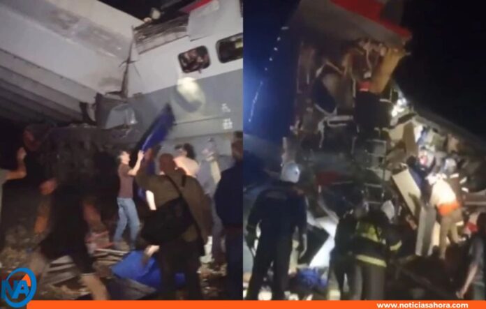 Derrumbe de puente sobre tren en Rusia